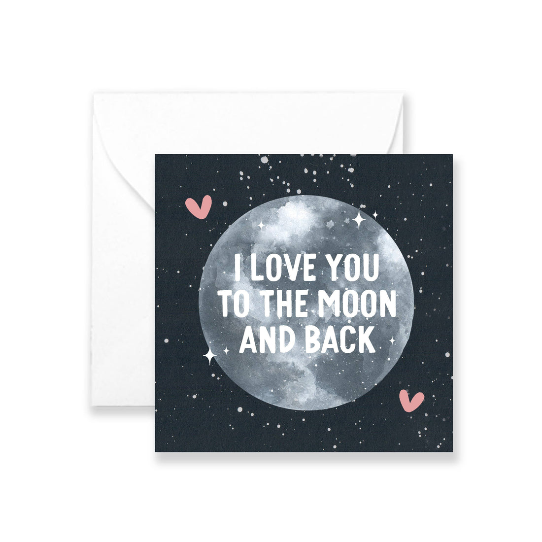 Moon and Back Mini Card