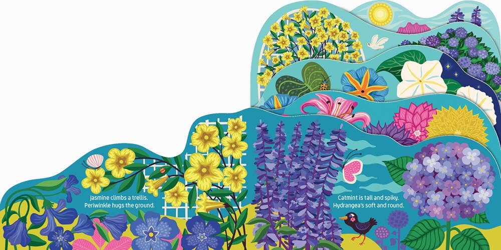 Grow Your Own Way Flower Board Book