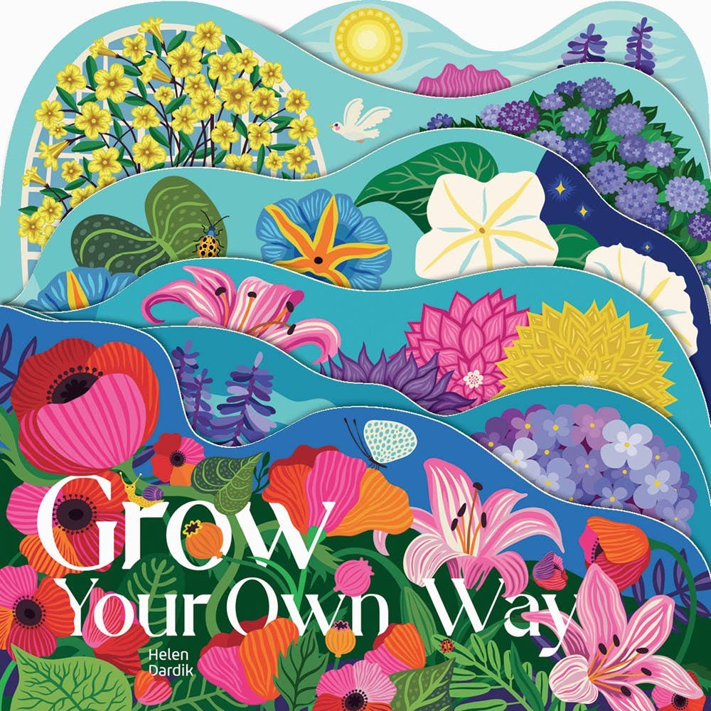 Grow Your Own Way Flower Board Book