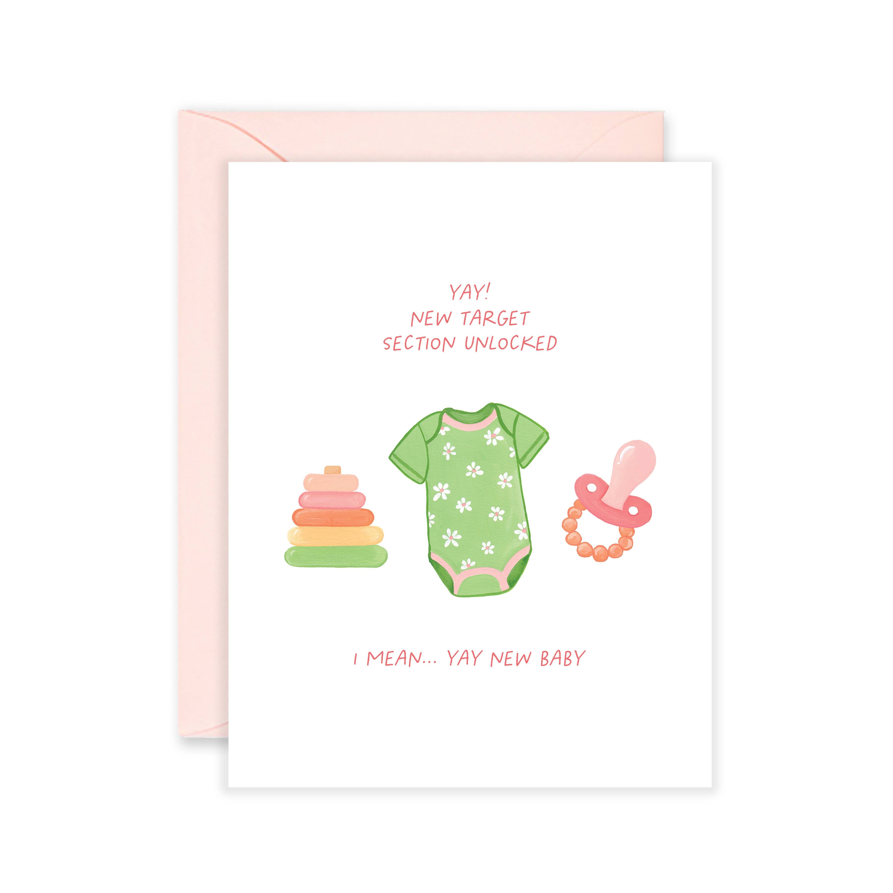 Funny New Baby Card