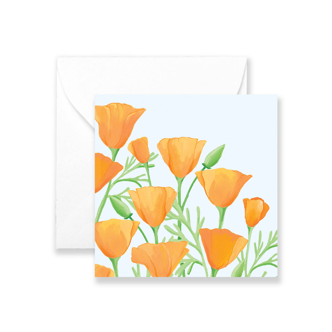 Poppies Mini Card