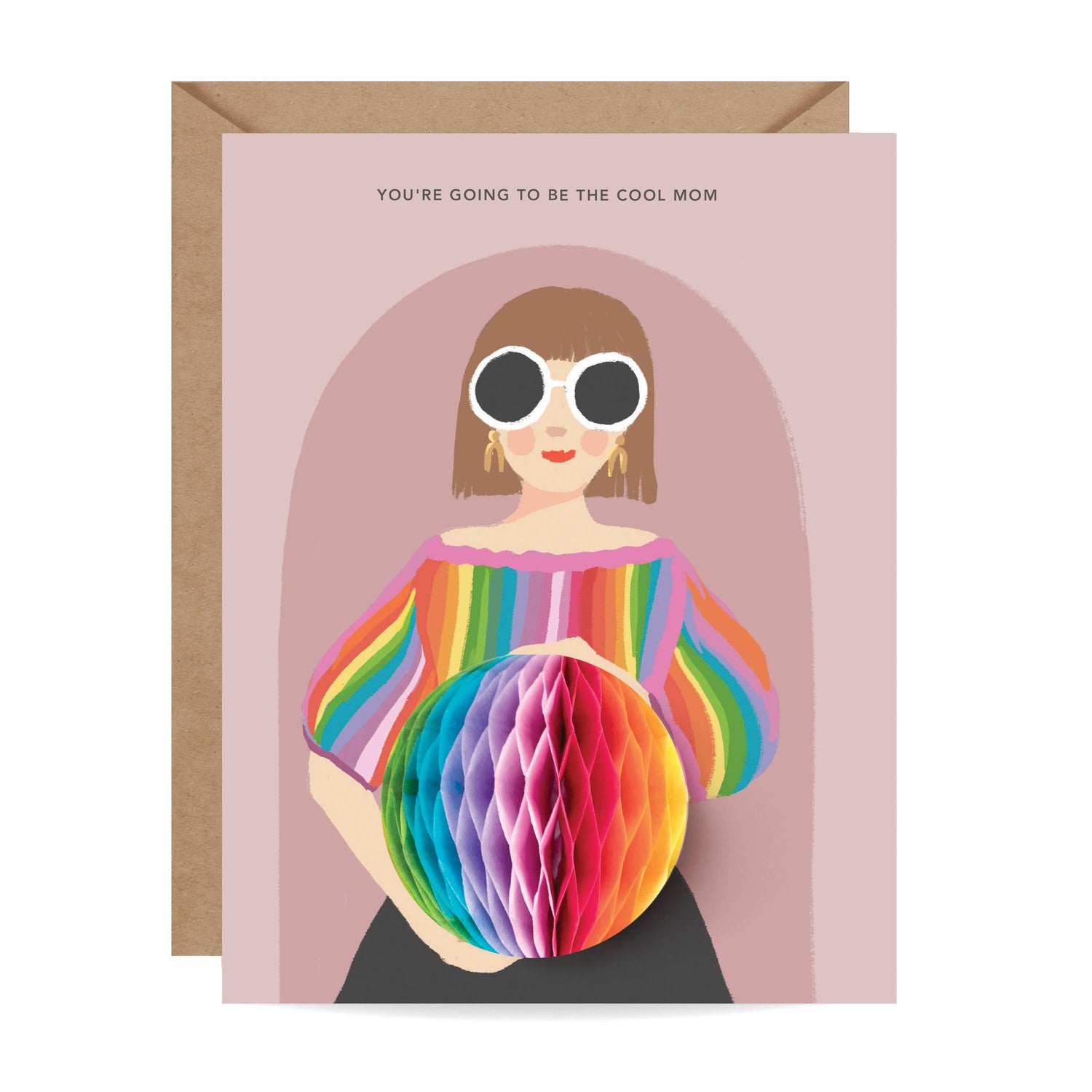 Cool Mom Pop Up Card