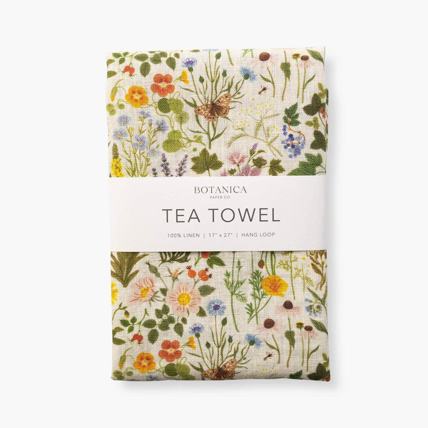 Wildflower Tea Towel