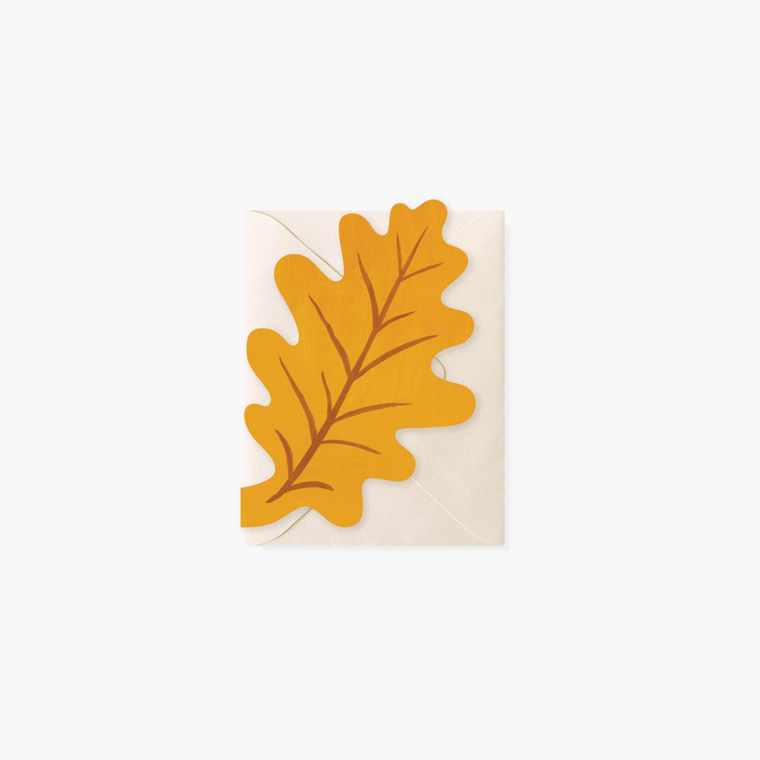 Oak Leaf Fall Mini Card