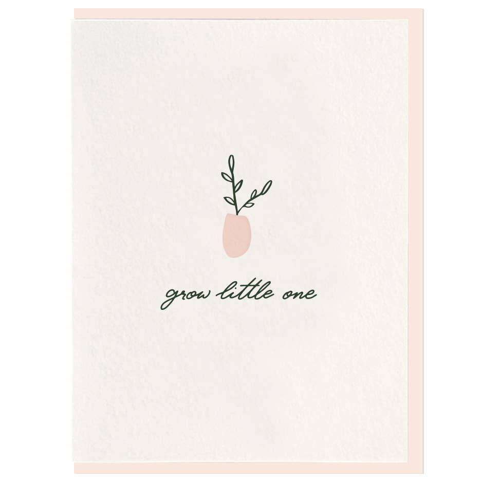 Grow Little One Baby Card