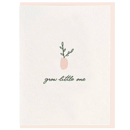 Grow Little One Baby Card