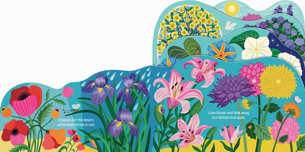 Grow Your Own Way Flower Board Book