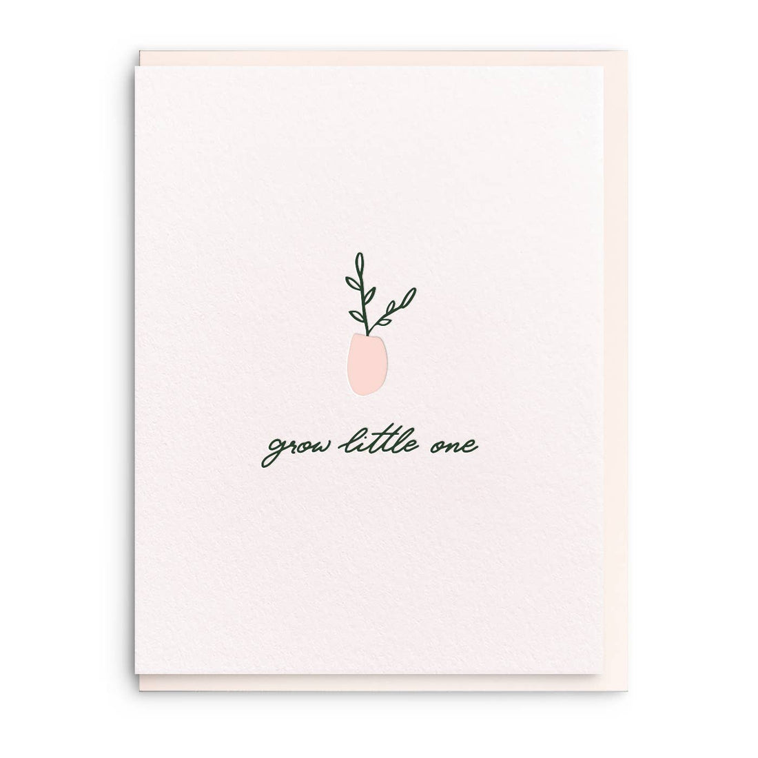 Grow Little One Baby Card