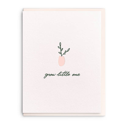 Grow Little One Baby Card