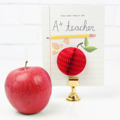 A+ Teacher Pop Up Card