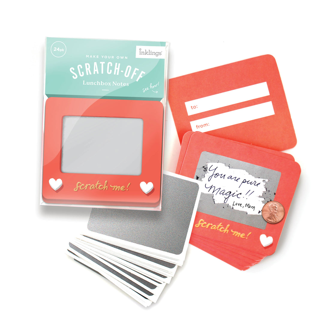 Scratch-off Lunchbox Notes