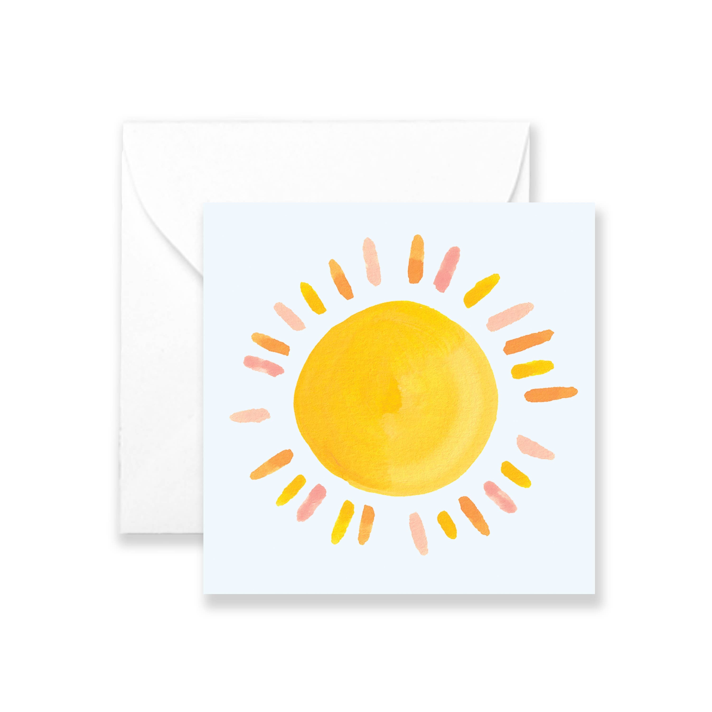 Sun Burst Mini Card