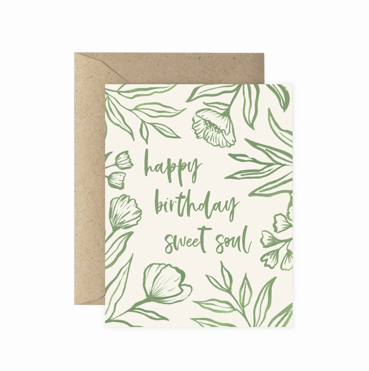 Sweet Soul Happy Birthday Greeting Card